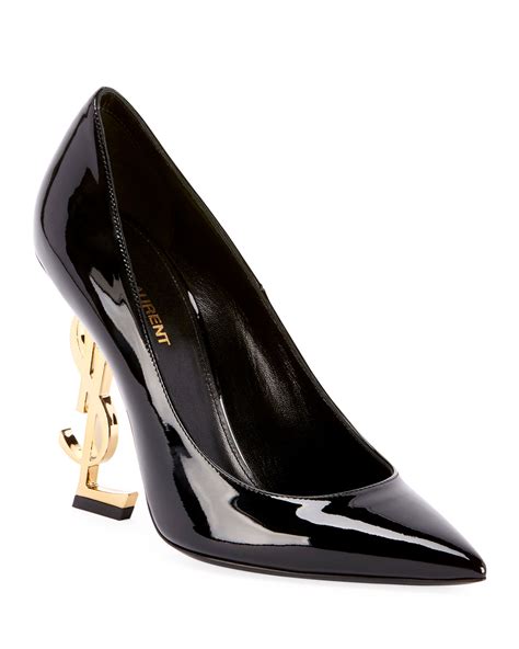 ysl shoes low heel|ysl heels images.